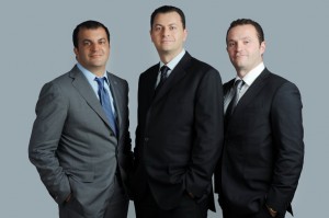 Fred, Alain and Pascal Mouawad